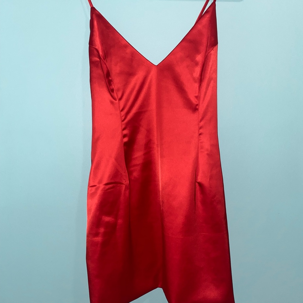 Silky Red dress